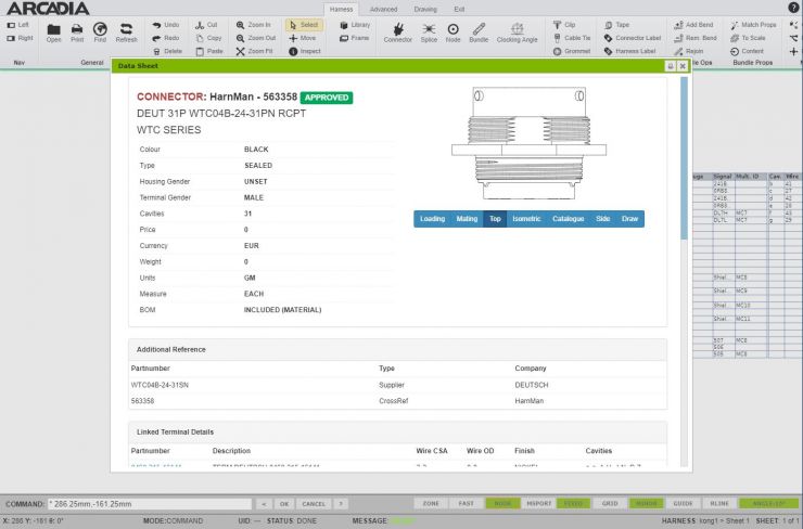 Arcadia Wire Harness Software - Centricity Consulting